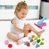 Dough Tools Play for Kids, Toy Accessories Set with Stamps, Cutter, Scissor, Roller, Molds for Age 2-8