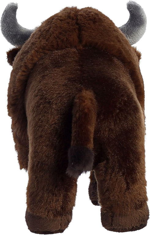 9 Inches Aurora Responsibly Made Eco Nation Bison Stuffed Animal - Ideal for Playtime Adventures - Perfect