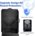Upgrade Car Seat Travel Bag for Airplane With Wheels, Carseat Travel Bag for Airplane, Car Seat Travel Bag With Wheels