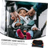 Toyvian Multi-functional Stroller Storage Bag Oxford Cloth Diaper Caddy Pushchair Organizer for Travel Stroller