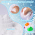 FIIOEOY 3 4 5 6 7 8 Snow Sensory Bin, Play Sand Art Kit for Kids with Sensory Sand, Arctic Animal Figures, Winter