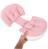 U-Shaped Maternity Pillow for Back Support - Ideal for Pregnant Women