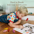 12 Soy & Beeswax Crayons for Toddlers, Colors Non-Toxic Natural Crayons, Chunky Easy-Grip Design for Little Hands