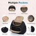 mommore Small Diaper Bag, Stylish Baby Backpack with Insulated Pockets, Changing Pad, and Stroller Straps