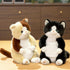 14" PEACH CAT Cat Stuffed Animal Cute Kitten Plushies Soft Plush Toys Gifts for Kids Brown