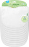 green sprouts Stay-dry Baby Bibs (10 pack) Waterproof protection, Adjustable hook-&-loop closure,