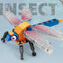 Vilbocr Set Sets 6+ Mini Insect Building Blocks Toy Insect Collection Building Block Insects Collection Building Blocks