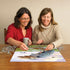 Cobble Hill 1000 Piece Puzzle - Heron with Sample Poster Included