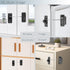 Refrigerator Lock Combination, Child Proof Fridge Lock for Cabinets, Drawers, Windows, No Keys Needed