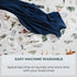 Cozy 50x50" Pobibaby Stretchy Quilt for Infants and Toddlers - Explore Design