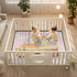 siphylline Cozy 50'' 50'' Funny Food Car Cartoon Cute Foldable Baby Activity Play Mat for Floor Breathable Playroom