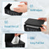Singhoow 4 Pack Baby Wipes Dispenser Refillable Wipe Holder with Lid Toilet Wipes Container for Bathroom Tissue Paper