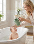 Roslim Silicone Baby Bath Rinse Cup - Shampoo & Body Washing Rinser for Kids & Toddlers, Lightweight Bath Cups