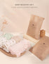 100% 40"x36"(Pink lulumoon Muslin Ruffle Baby Blanket - Soft Breathable Cotton Newborn Wrap for Stroller Travel & Car