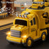 Truck Toys for Boys Ages 3-6, Toddler Car Carrier Vehicle Toy Set, Kids Toys Truck Set for Age 3-9