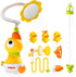 FIRRLUCO Baby Bath Toys, Baby Bath Shower Head for Bathtub with 4 Adjustable