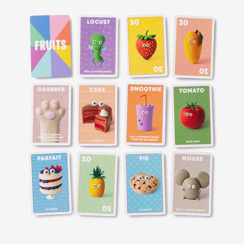 Farm-to-Table Card Game: Fruits for 2 to 5 Players, Card Games for Adults and Kids