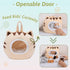 OUOZZZ Set 5 Playset Cat Stuffed Animal House Plush Kitten Toy with Soft Cats Interactive & Travel-Friendly Kitties