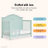 Sweetpea Convertible Crib Toddler Guard Rail - Rose/Tiana Design