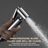 RWYRBNSL HandheldSprayer Brass Chrome Baby Cloth Diaper Sprayer Portable Hand Held ToiletSprayer Head, for Feminine
