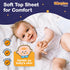 1 21 Count Dimples Booster Pads, Baby Diaper Doubler Inserts with Adhesive - Size Fits All Diapers - Boosts Absorbency