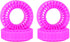 1.0 Silicone Tire Inserts for RC TRX4M SCX24 FCX24 Ax24 1/18 1/24 Crawler Wheels Foam Fill Kit, OD 58-63mm (Pink)