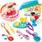 Dentist Color Dough Set, Dental Tools Kit for Kids Toddlers 3 Years and Up, Art & Craft Gift
