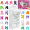 BJDBUS 1 Doll Shoes Rack Shelf + 20 Pairs Shoes Set, High Heel Boots Sandals Assorted for 11.5 Inch Girl Doll