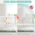 Zkaitoy Crib Tent - Crib Net to Keep Baby in, Stop Baby from Climbing Out of Crib, Pop Up Crib Tent with Durable