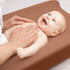 SNOOZYNEST 3 Pack 16" 32" Muslin Changing Pad Cover, Solid Changing Table Pad Cover, Soft Breathable Double Layer Boho