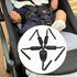 Universal High Chair Safety Seat Belt with Crotch Cushion & Shoulder Pads