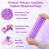 150Pcs Luxiv Sanitary Napkin Disposal Bags, Pink Disposable Sanitary Bag Personal Care Disposal for Tampons Trash Bag