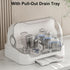 Countertop cjc Baby Bottle Drying Rack Storage Organizer with Cover Portable, Durable Baby Bottle Holder