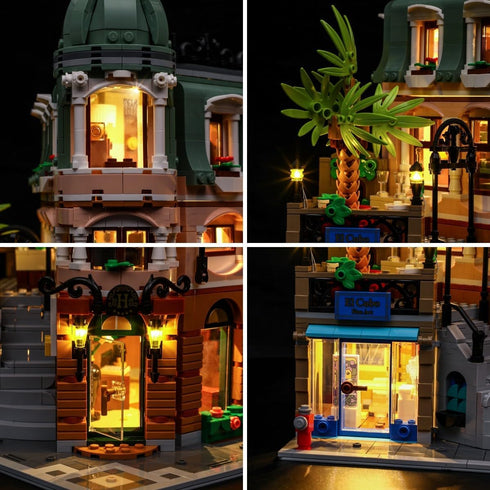 LIGHTAILING LED Light for Lego 10297 Boutique Hotel Building Blocks Model - NOT Included