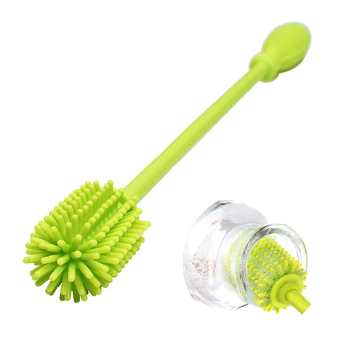 A-Brush Silicone Bottle Cleaner Brush, Flexible, Long Handle - Water Bottle Cleaner,