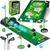 TERRAMUS 3 in 1 Kids Golf Set with Dinosaur Automatic Golf Returner,