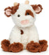 Hopearl Adorable Plush Cow Toy Floppy Dairy Cattle Soft Stuffed Animal Cute