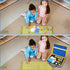 MGZNMTY Storage Case for Little Tikes Story Dream Machine Books, Blue Travel Box for Kids Toddler Toys Gifts