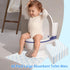 FCQWMTSD 60 Pack Commode Commode Disposable Toilet Mat,Non-Slip Waterproof U-Shape Pads for Adult Incontinence & Kids