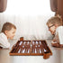 Backgammon Set, Classic Board Game with Premium Leather Case, Portable Travel Strategy Game Set for Adults, Kids (15