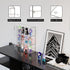YUNEASELF 3 Acrylic Display Case - Layer Clear Display Case for Funko Pop Action Figures - Wall Mounted or Desktop