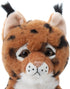 9 inches The Petting Zoo Bobcat Stuffed Animal, Gifts for Kids, Wild Onez Zoo Animals, Bobcat Plush Toy