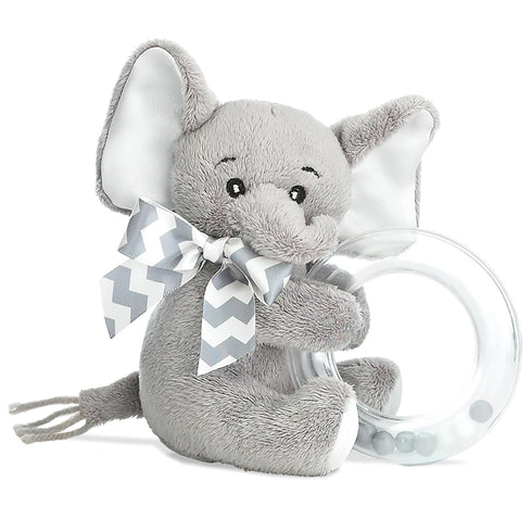 Bearington Lil' Spout The Baby Elephant Stuffed Animal, 5.5 Inch Plush