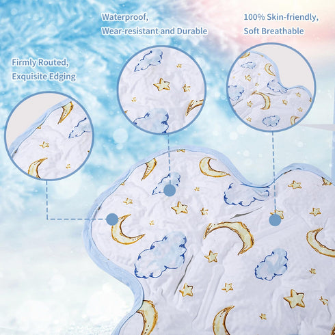Gel Car Seat Cooler Pad, Universal Baby Stroller Ice Cushion, Cooling Seat Liner for Babies, Multifunctional Baby Chair