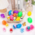 12 Pack Easter Eggs Prefilled with Animal Finger Puppets, Easter Basket Stuffers Plastic Easter Eggs Fillers Surprise