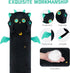 Long Cat Plush Kawaii Body Pillow, 20” Cute Black Cat Stuffed Animals Soft Plushies, Big Eyes Kitten Plush Toys Throw Pillow Doll Gift for Girlfriend