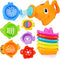 Baby Bath Toys for Kids Ages 1-3,13 Pcs Bathtub Toys for Babies