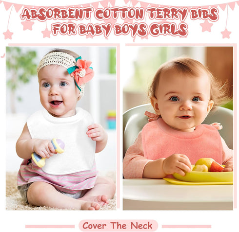 Twistover Soft Baby Bibs for Teething and Drooling