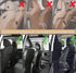Aycsiyana 2 Pack Kick Mats Back Seat ProtectorSeat Back Protector for Kids Feet Car Seat with Car Back Seat Organizer