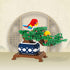 Larcele Micro Building Blocks Set, DIY Mini 3D Toy Bricks, 1496 Pieces KLJM-08 (Potted Plant)